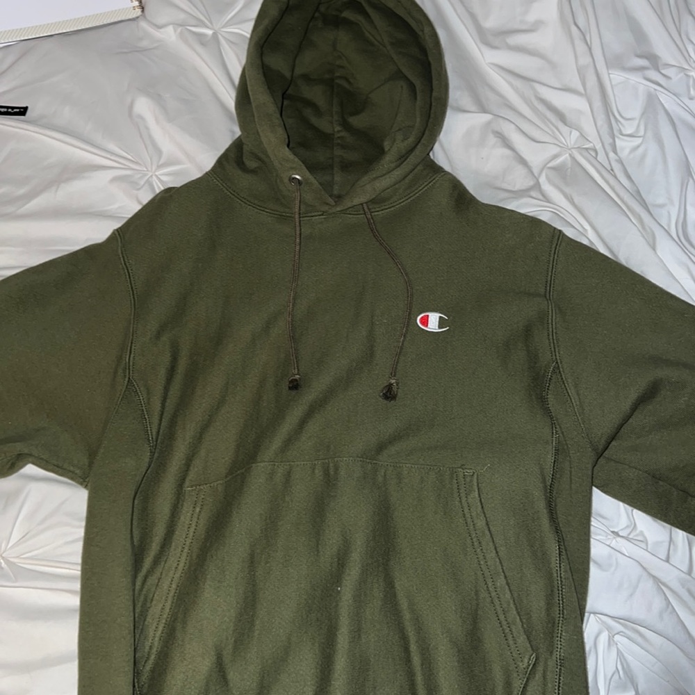 Green Champion Hoodie